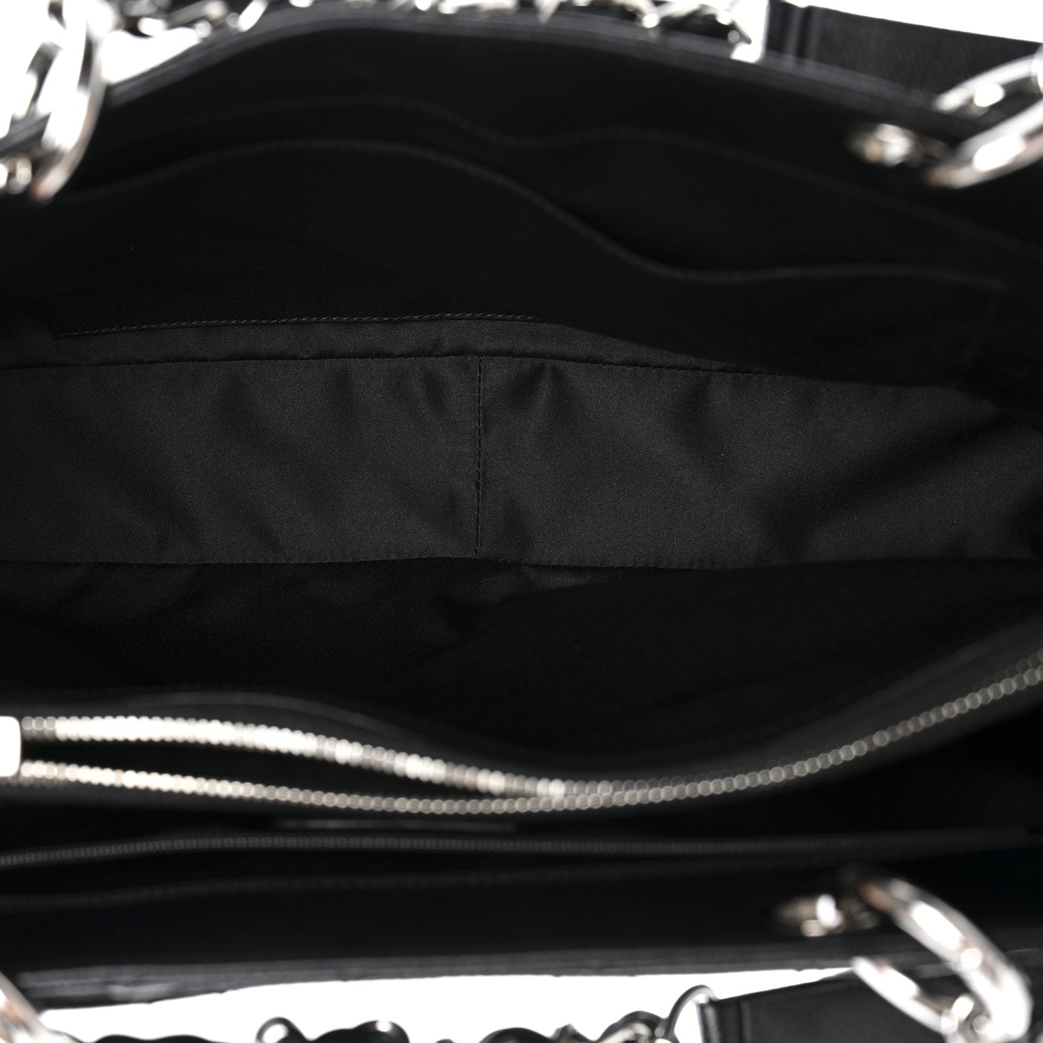 Chanel Caviar Quilted Grand Shopping Tote GST Black 5 of 11