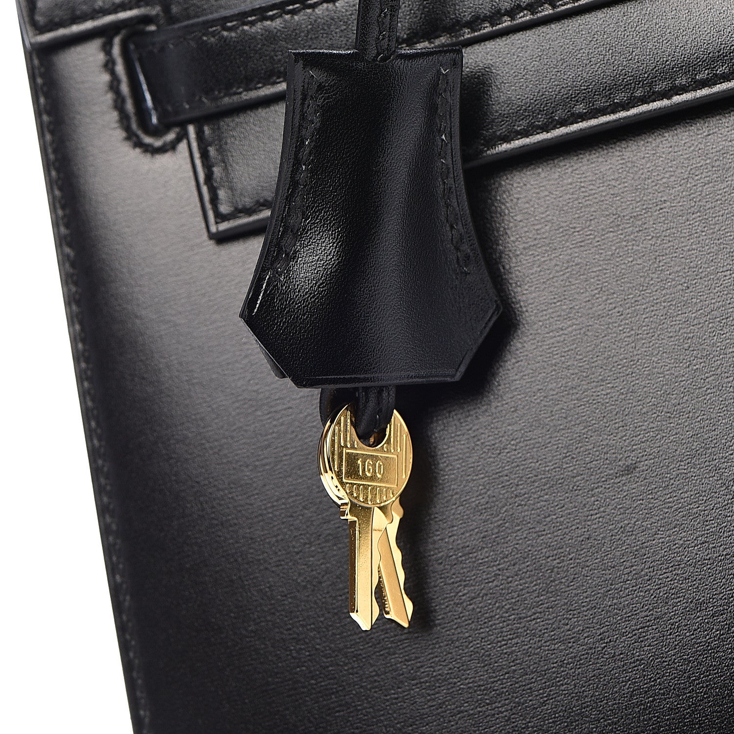Hermes Box Kelly Sellier 25 Black 22 of 38