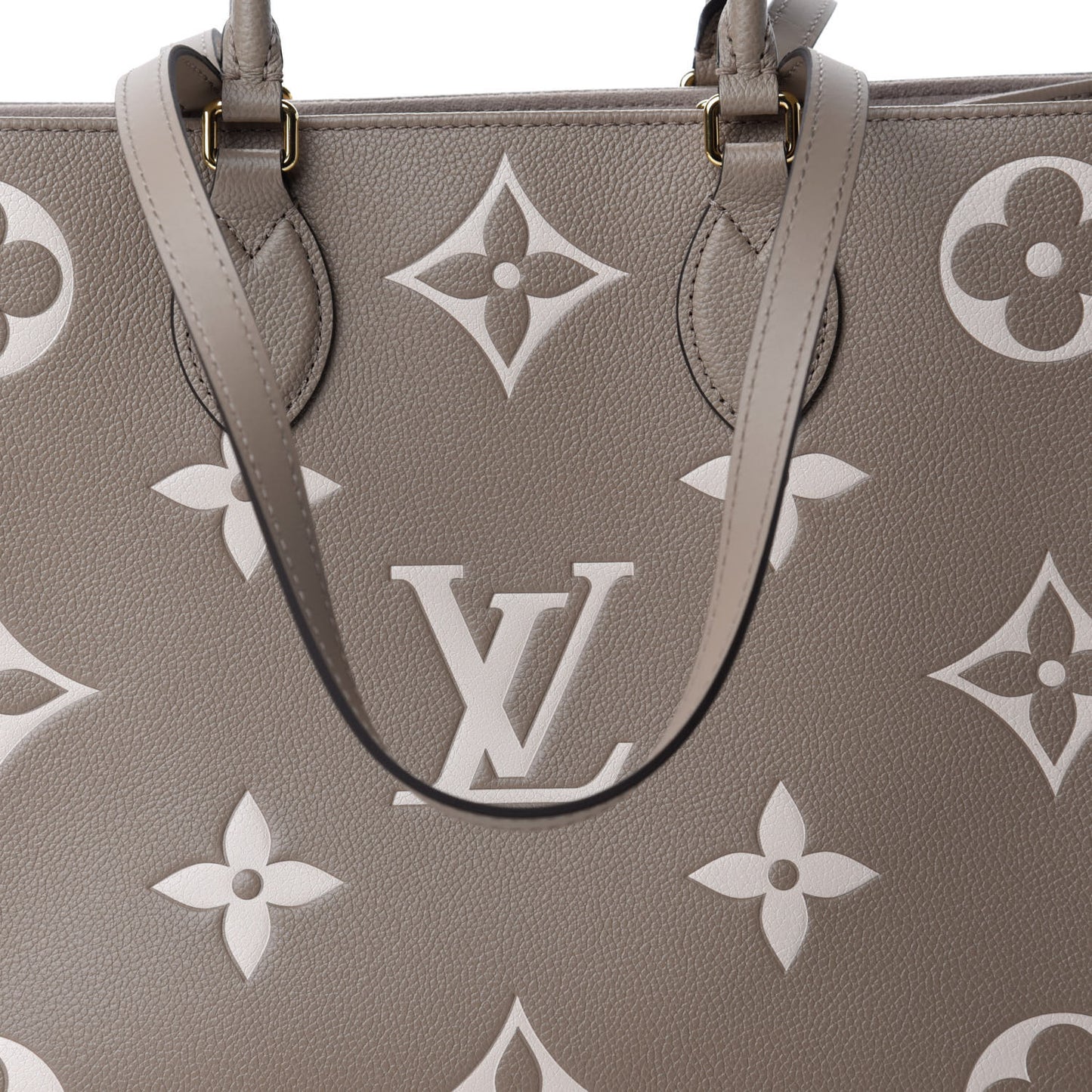 Empreinte Monogram Giant Onthego MM Tourterelle Creme