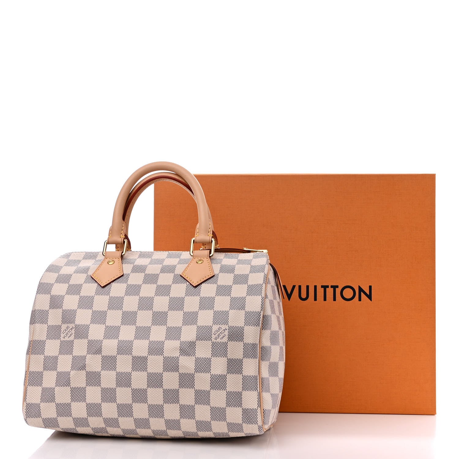 Louis Vuitton Damier Azur Speedy 25 3 of 10