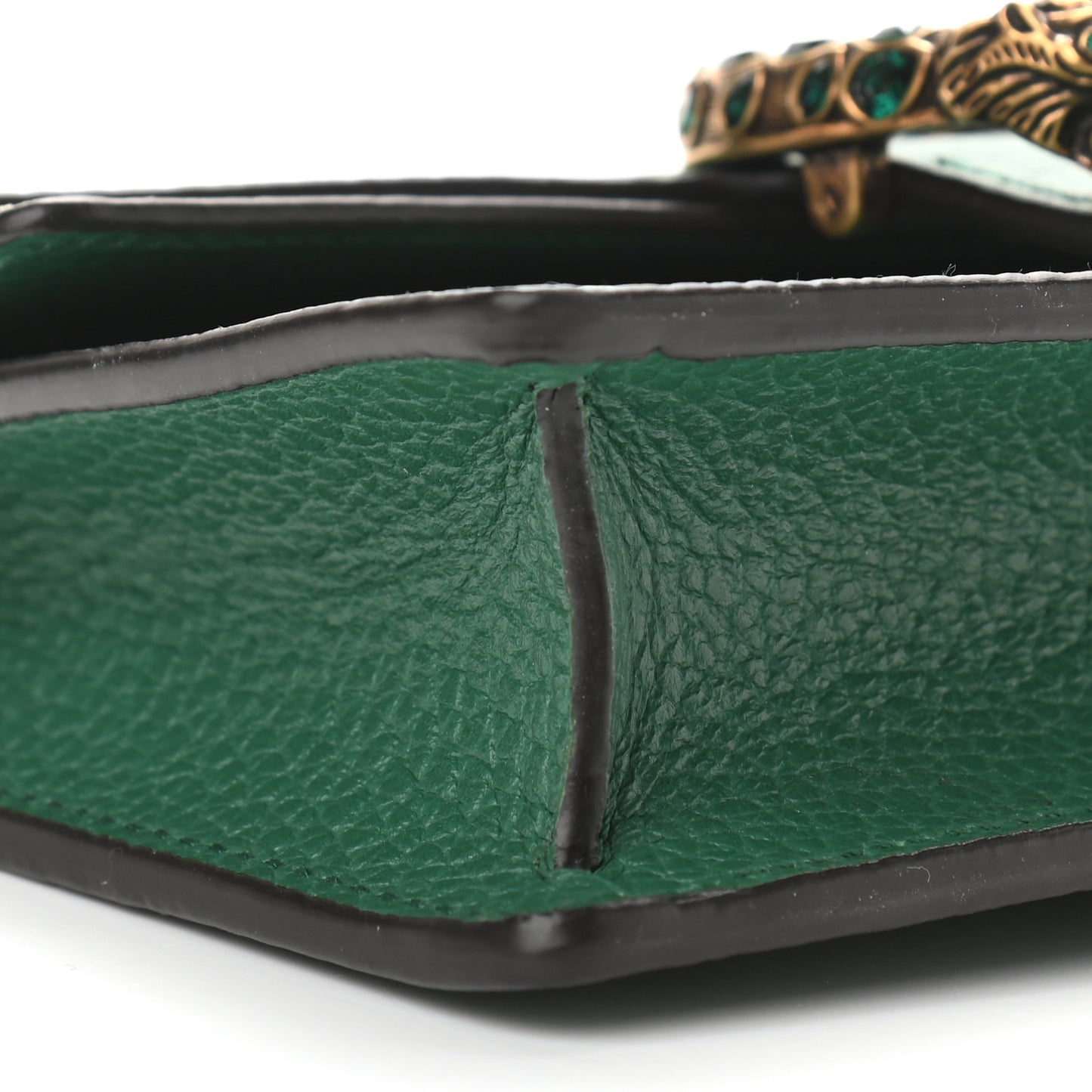 Calfskin Super Mini Dionysus Shoulder Bag Emerald