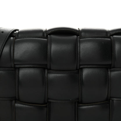 Bottega Veneta Nappa Maxi Intreccio Padded Cassette Crossbody Bag Black 8 of 14