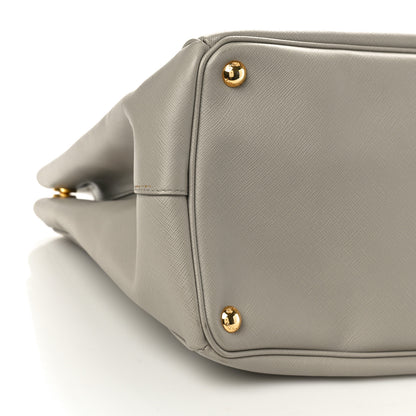 Prada Saffiano Lux Large Tote Pomice 8 of 9