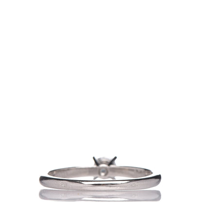 Cartier Platinum Diamond .23ct 1895 Solitaire Ring 51 5.75 4 of 7