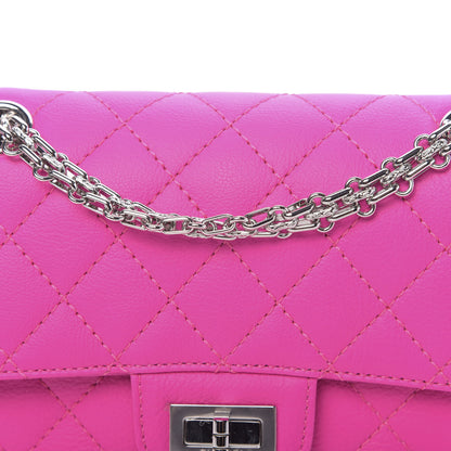 Chanel Goatskin Quilted 2.55 Reissue Mini Flap Fluorescent Pink 12 of 12
