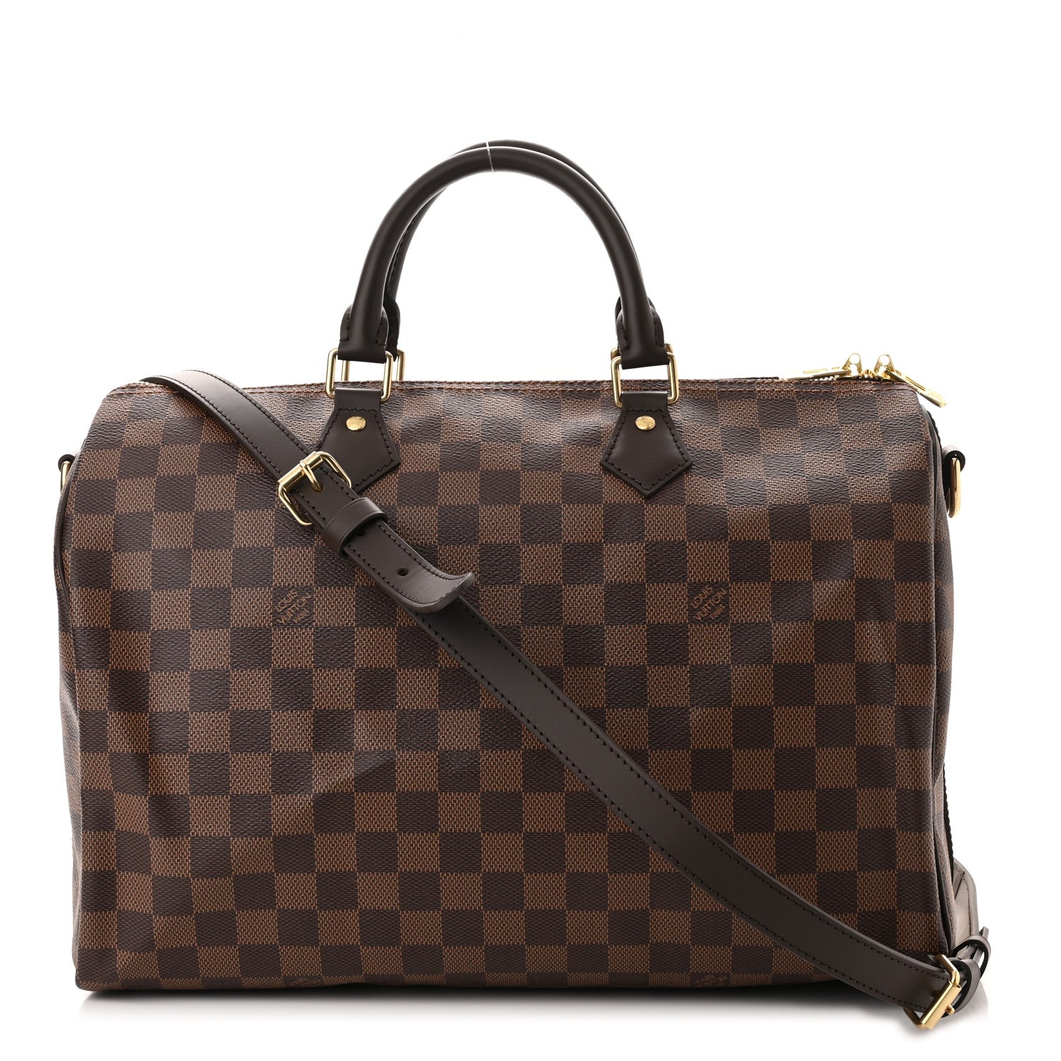 Louis Vuitton Damier Ebene Speedy Bandouliere 35 1 of 10