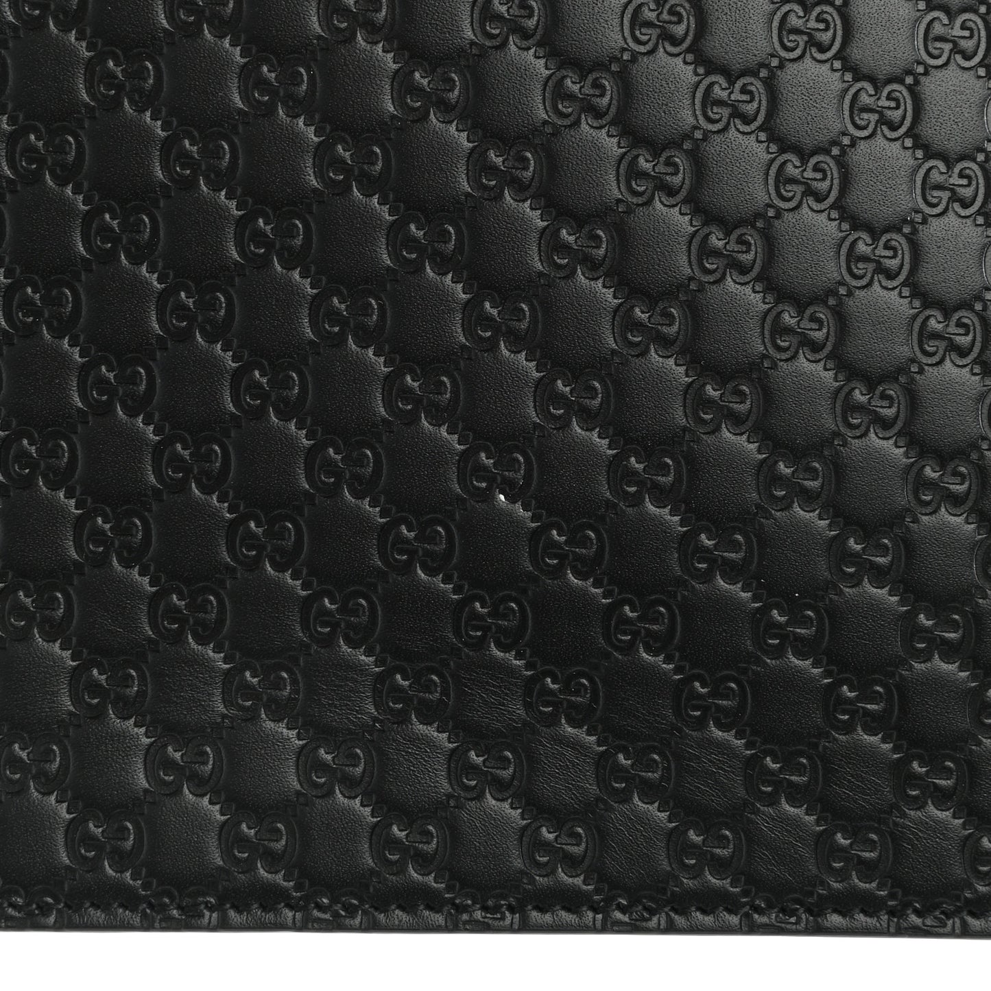 Microguccissima Clutch Black
