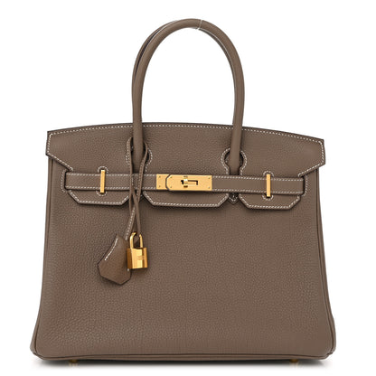 Hermes Togo Birkin 30 Etoupe 1 of 13