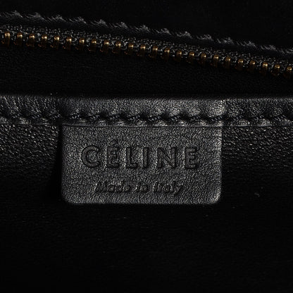 Celine Smooth Calfskin Nano Luggage Black 6 of 8