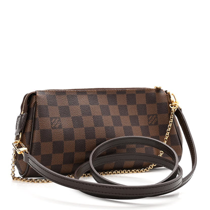 Louis Vuitton Damier Ebene Eva Clutch 3 of 10