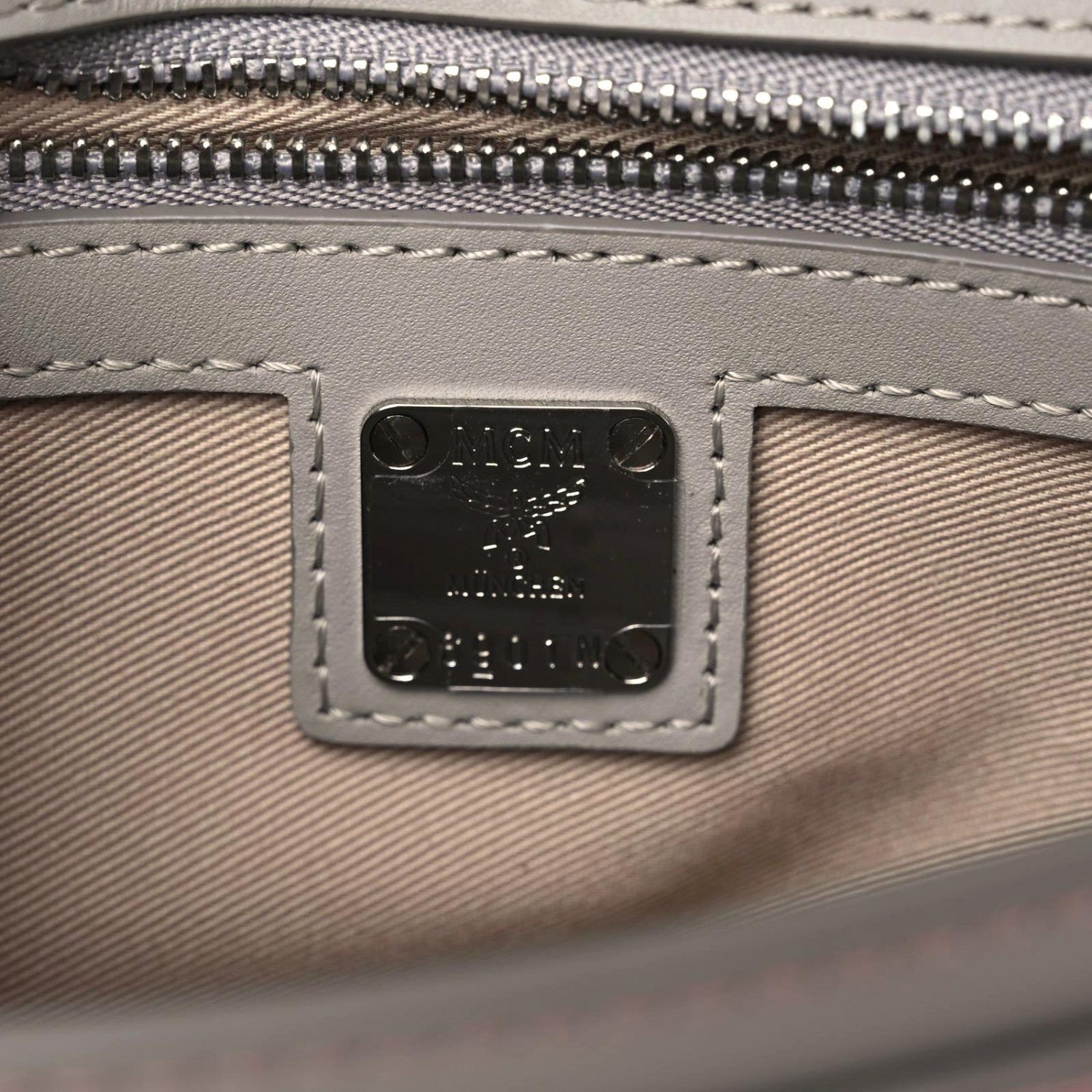 MCM Visetos Medium Millie Crossbody Bag Soft Pink 7 of 10