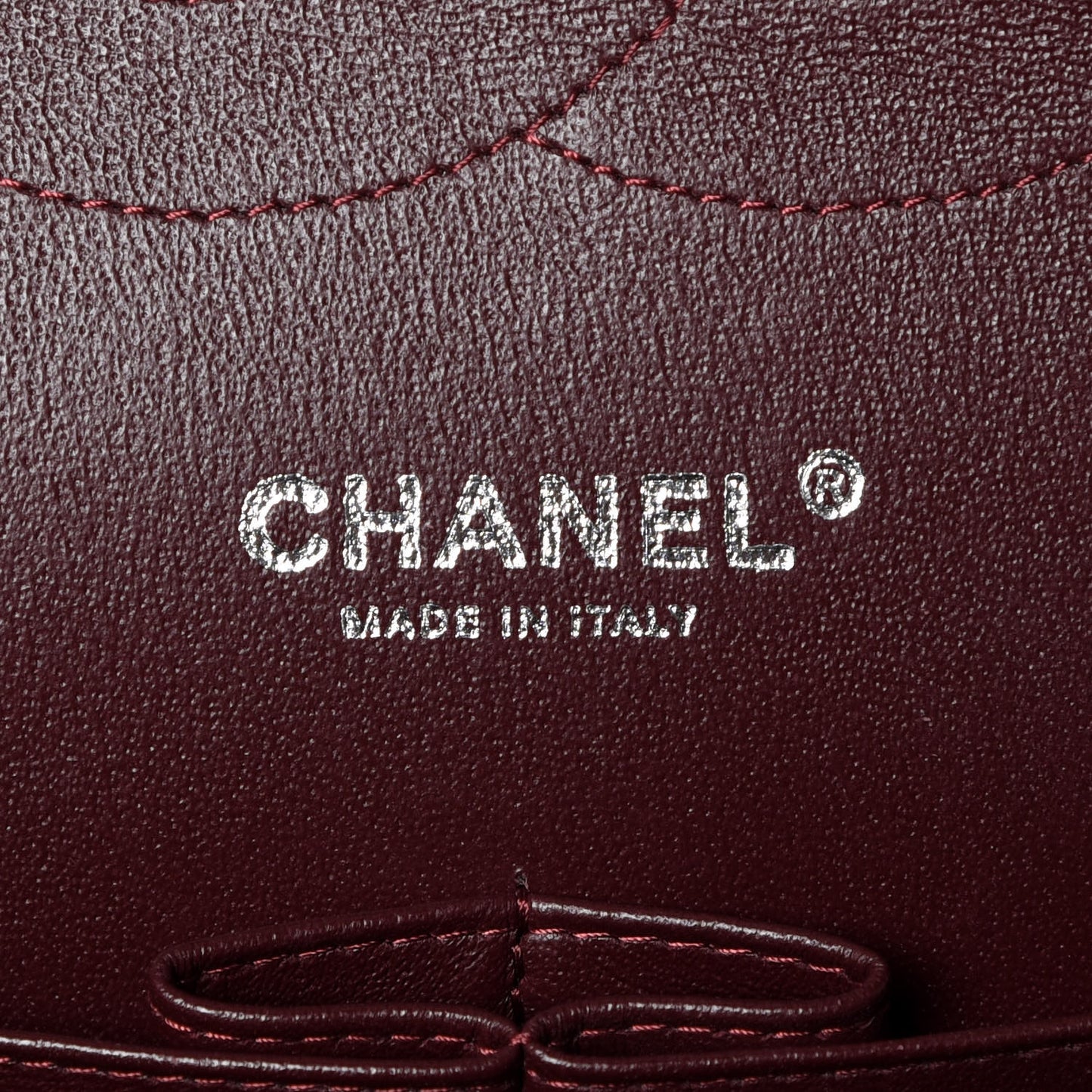 Lambskin Quilted Jumbo Double Flap Black