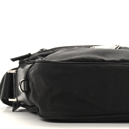 Prada Nylon Tessuto Messenger Bag Black 7 of 8