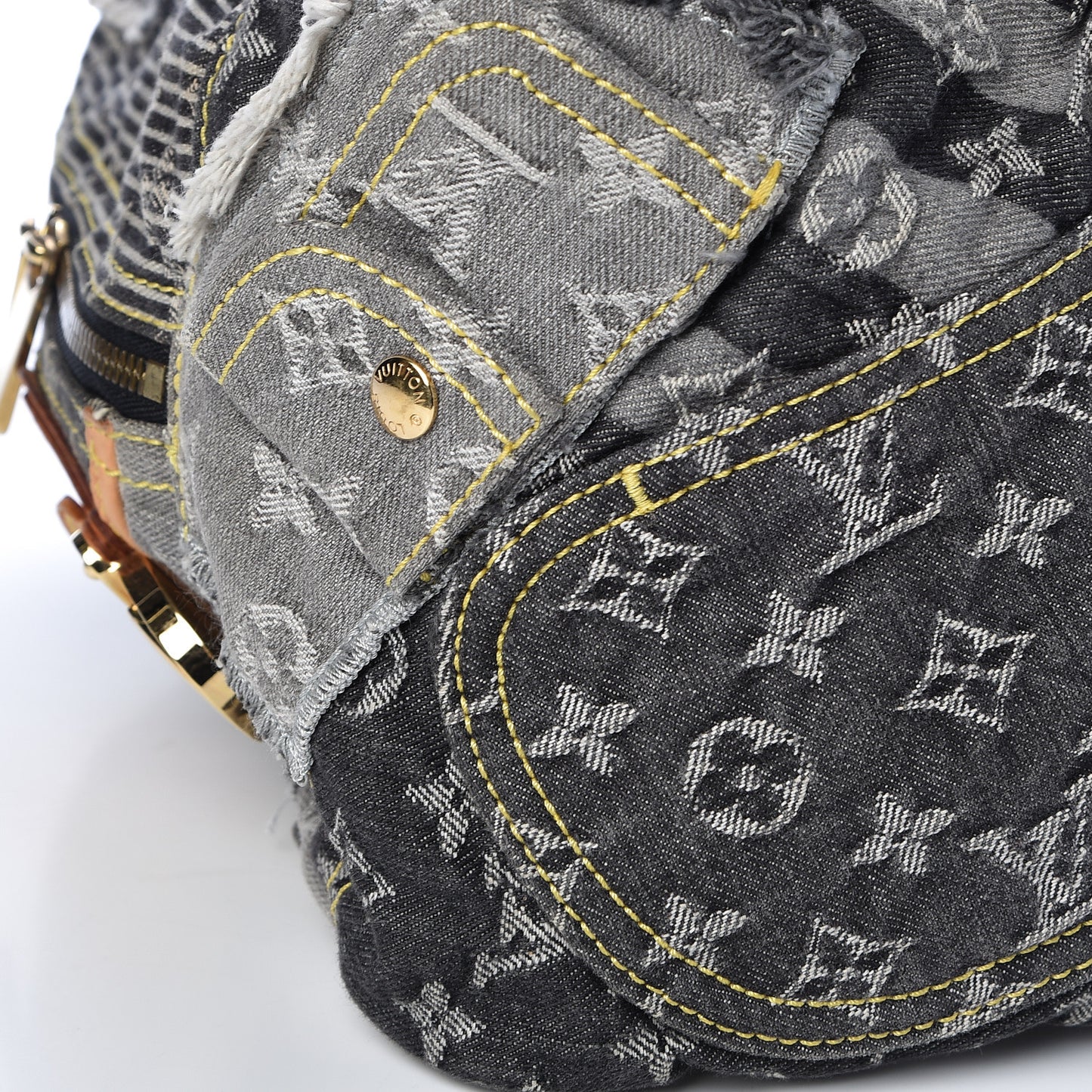 Denim Patchwork Bowly Black