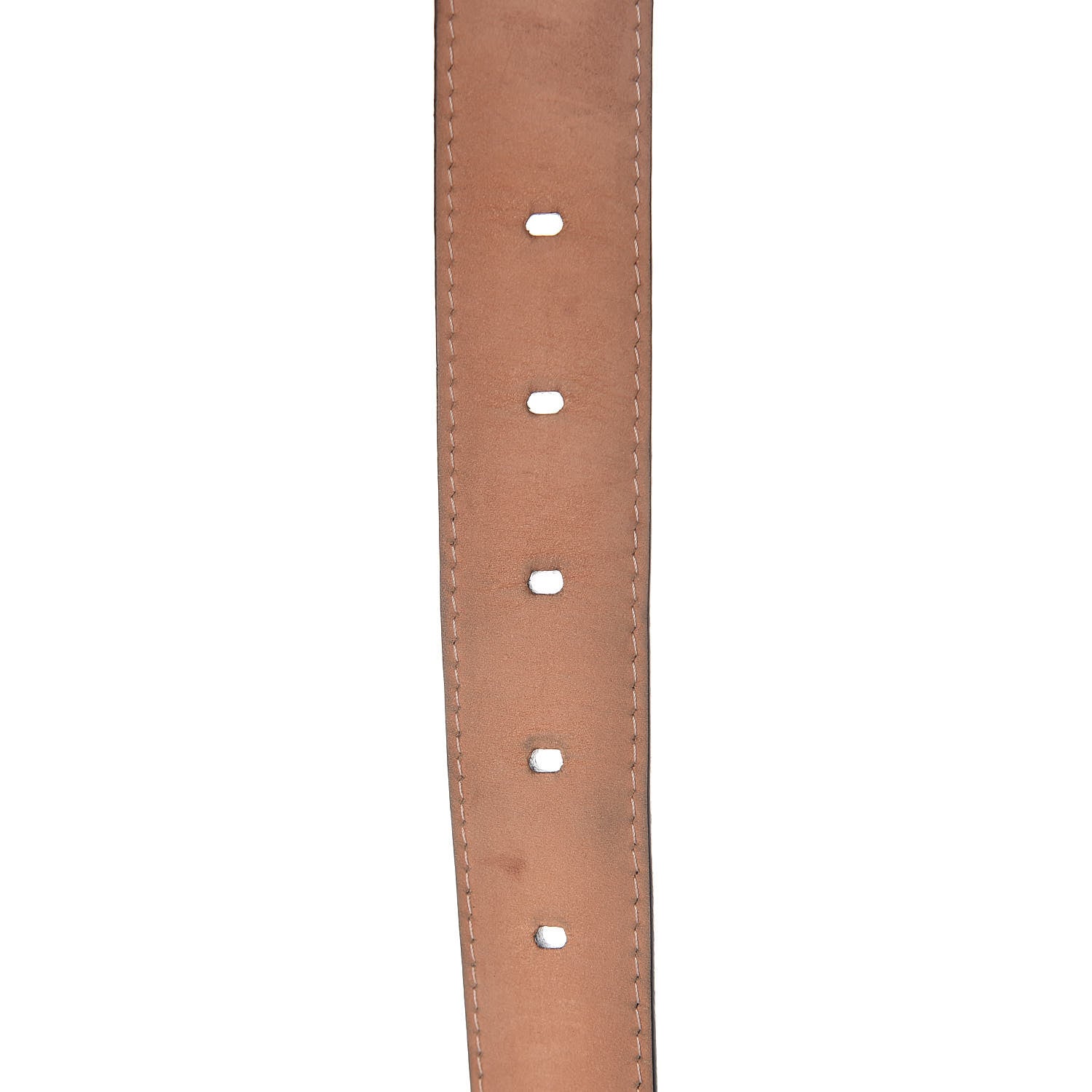 Louis Vuitton Damier Ebene 30mm Ellipse Belt 100 40 5 of 6