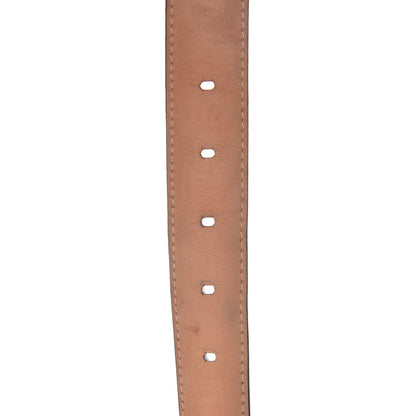 Louis Vuitton Damier Ebene 30mm Ellipse Belt 100 40 5 of 6