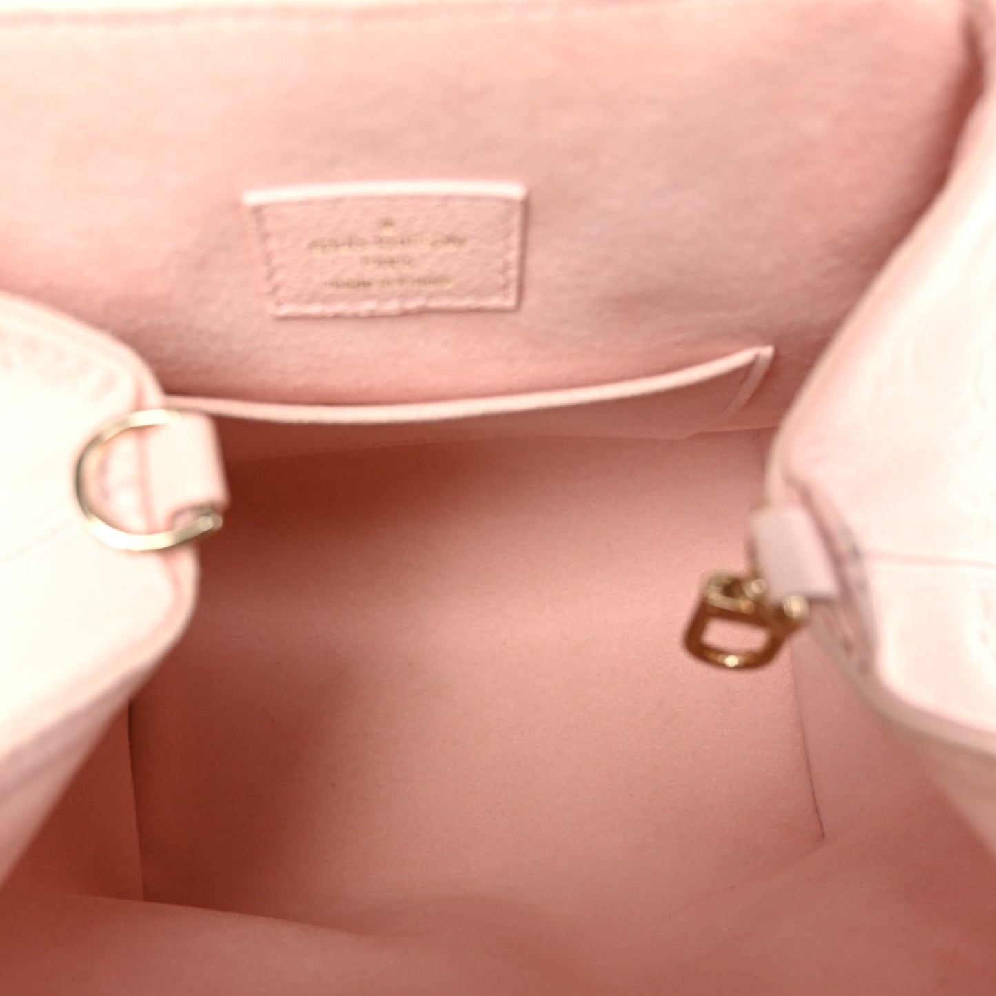 Empreinte Monogram Backup Backpack Pink Opale