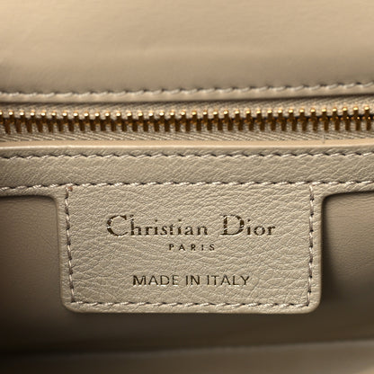 Christian Dior Calfskin Cannage Small Caro Bag Beige 6 of 9