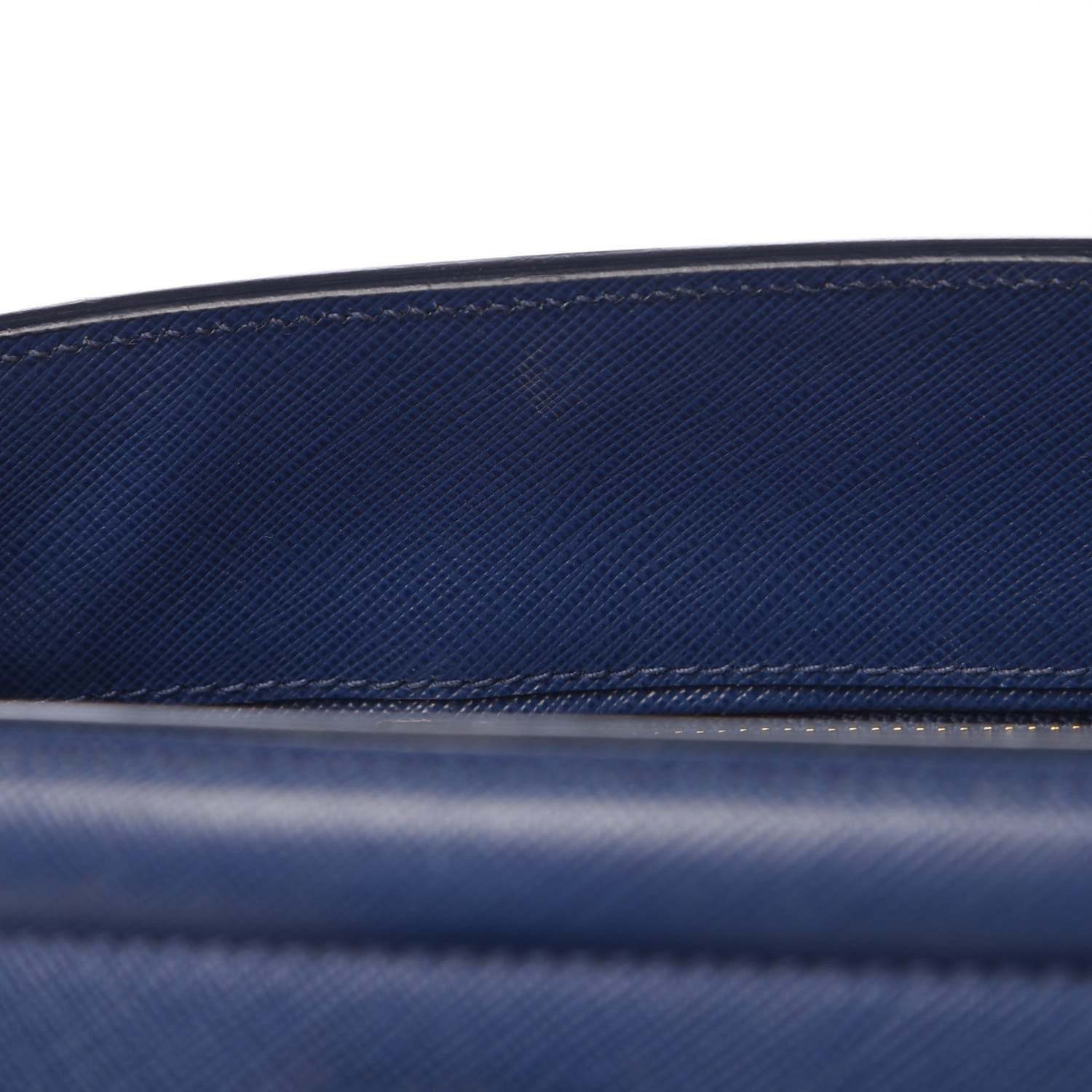 Prada Saffiano Lux Parabole Tote Bleuette 9 of 19