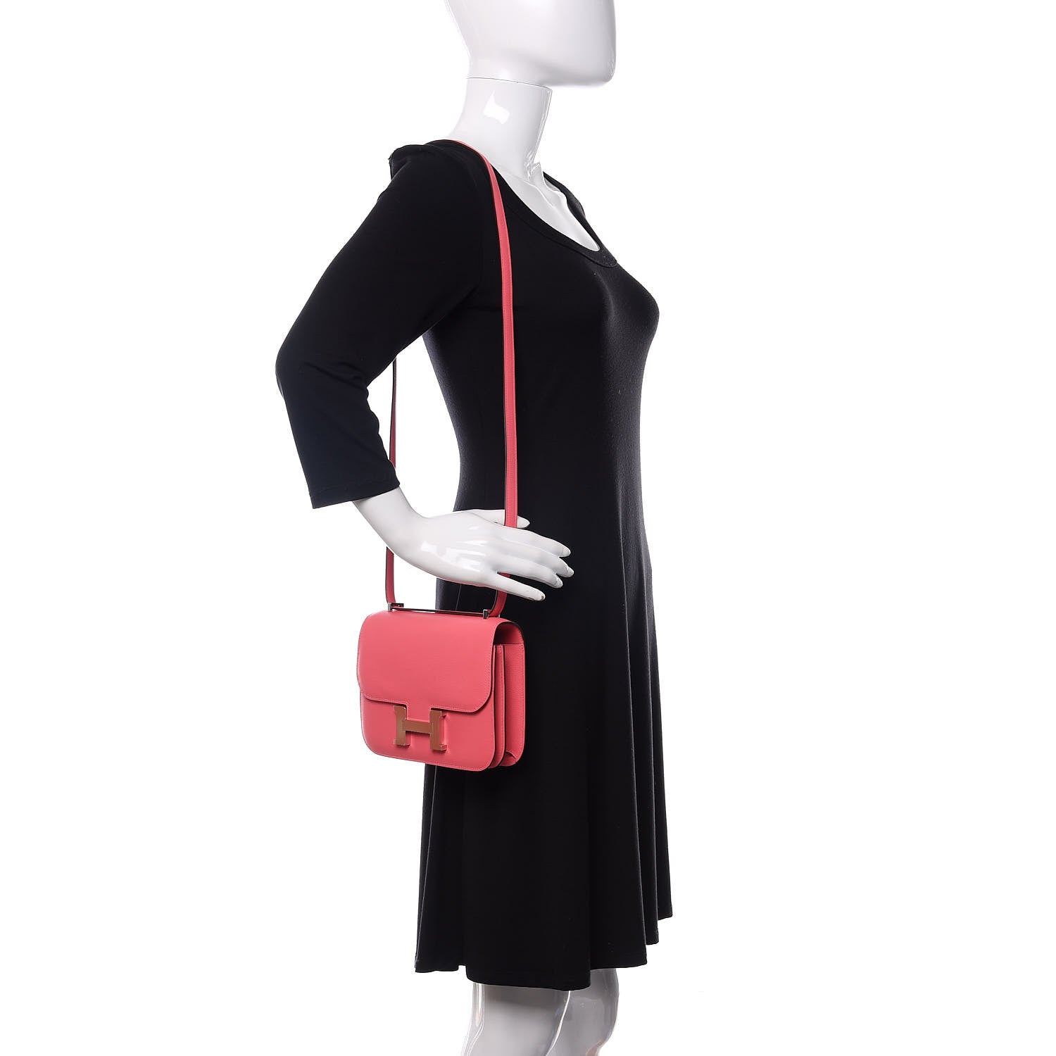 Hermes Evercolor Constance 18 Rose Azalee 2 of 10