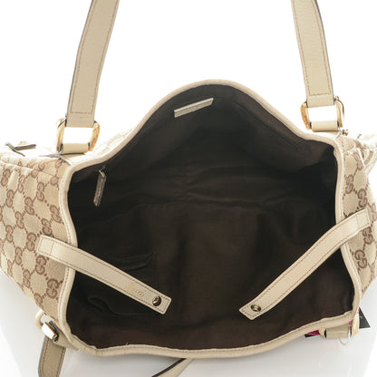 Gucci Monogram Medium Abbey Shoulder Bag Off White 5 of 6