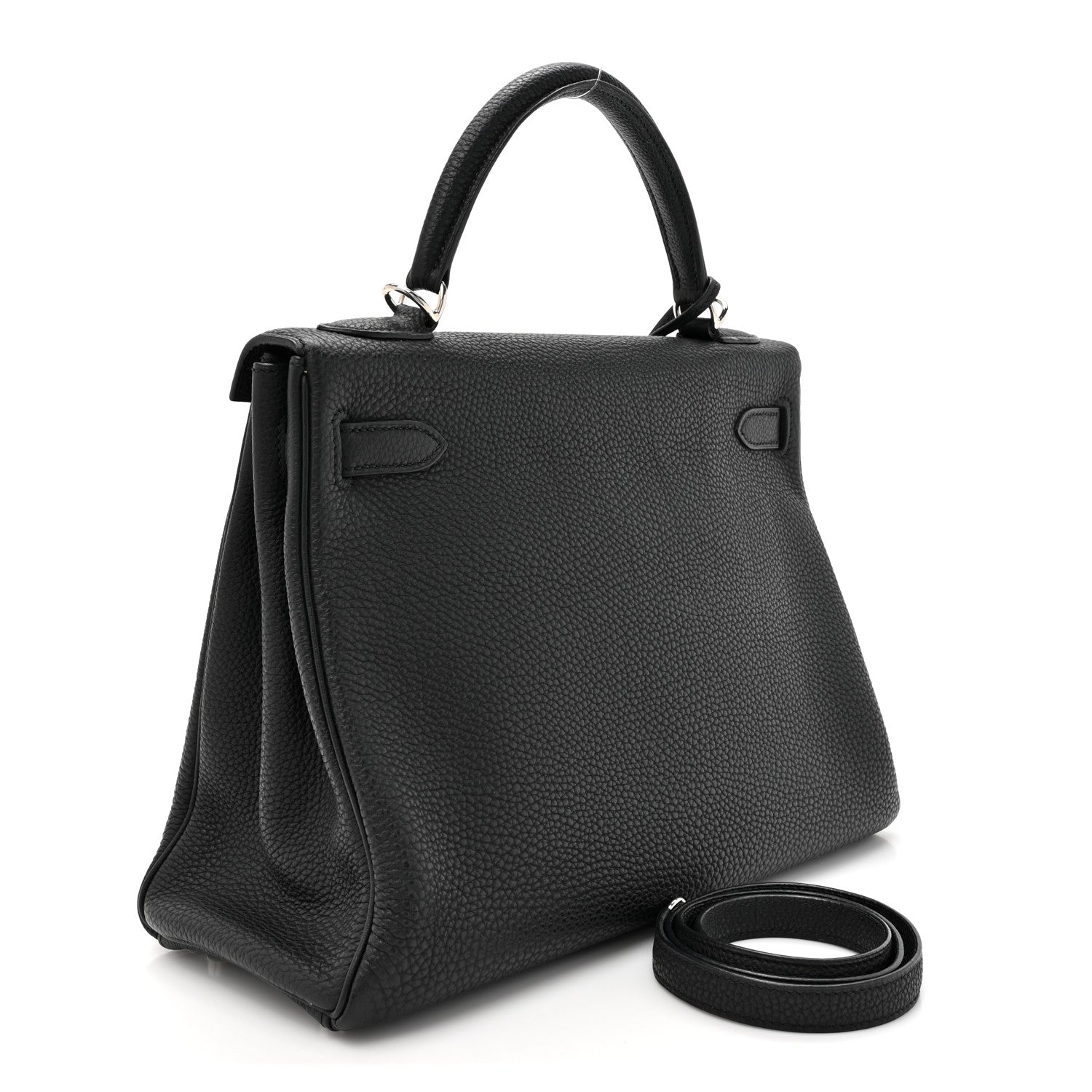 Hermes Togo Kelly Retourne 32 Black 3 of 13
