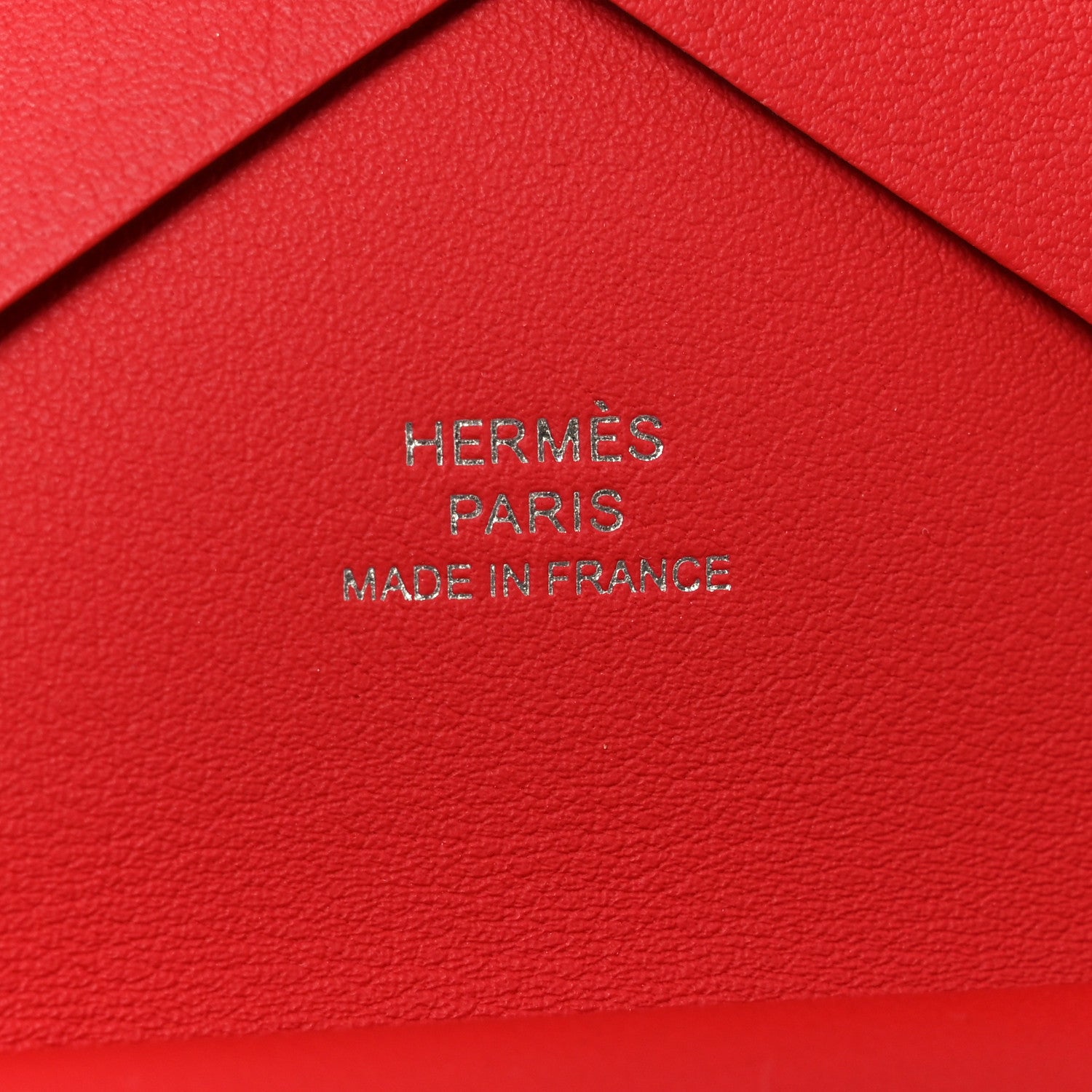 Hermes Swift Teckel a Collier Calvi Duo Card Case Rouge De Coeur 7 of 9