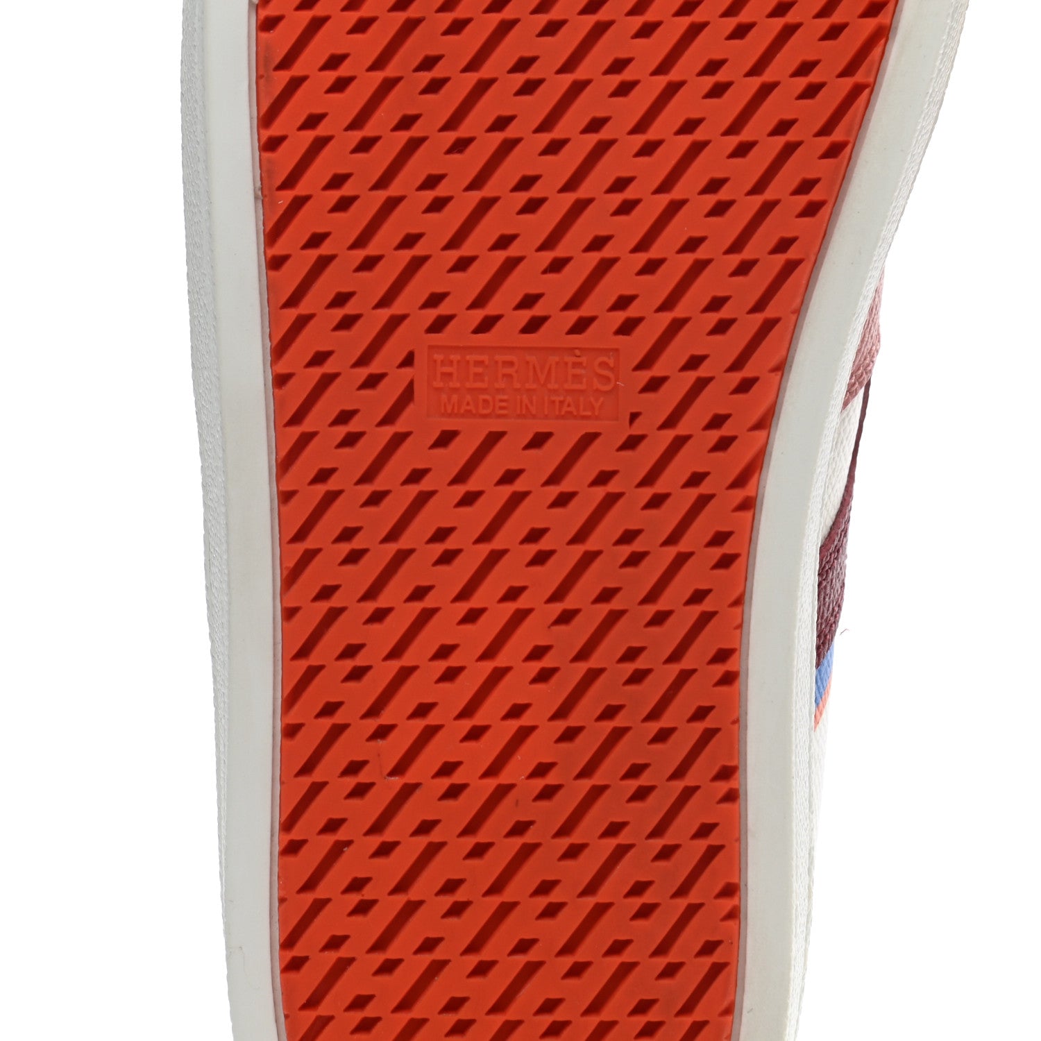 Hermes Epsom Womens Boomerang Sneakers 37 Multicolor Rose Pale 6 of 10