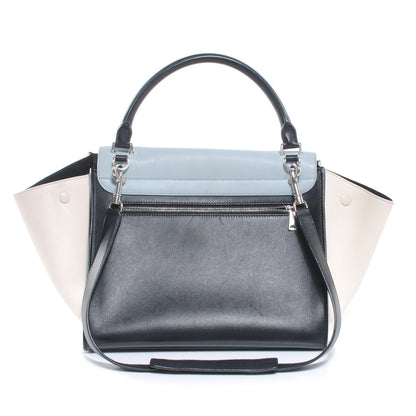 Celine Calfskin Tri-Color Trapeze Teal 3 of 7