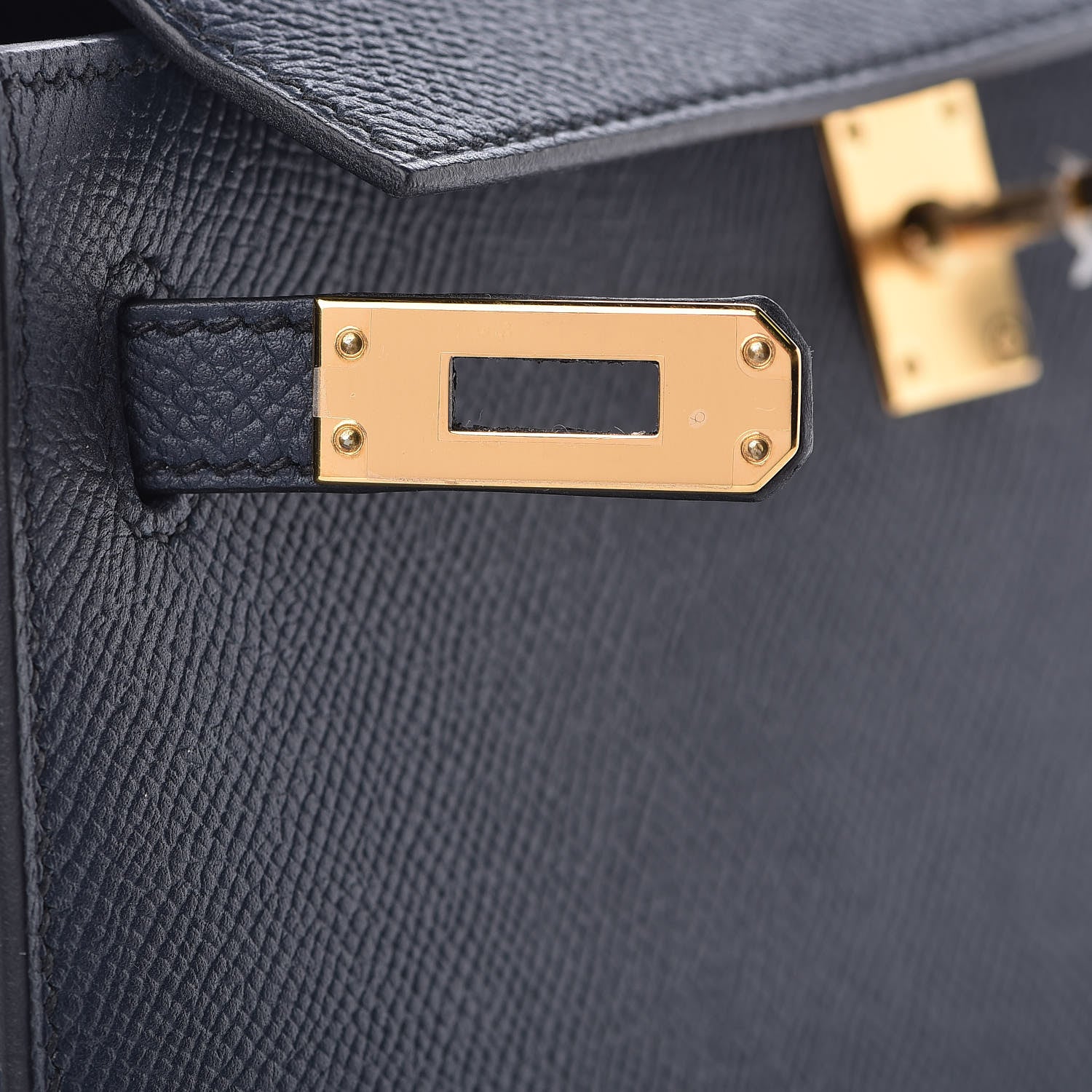 Hermes Epsom Kelly Sellier 25 Bleu Indigo 23 of 43