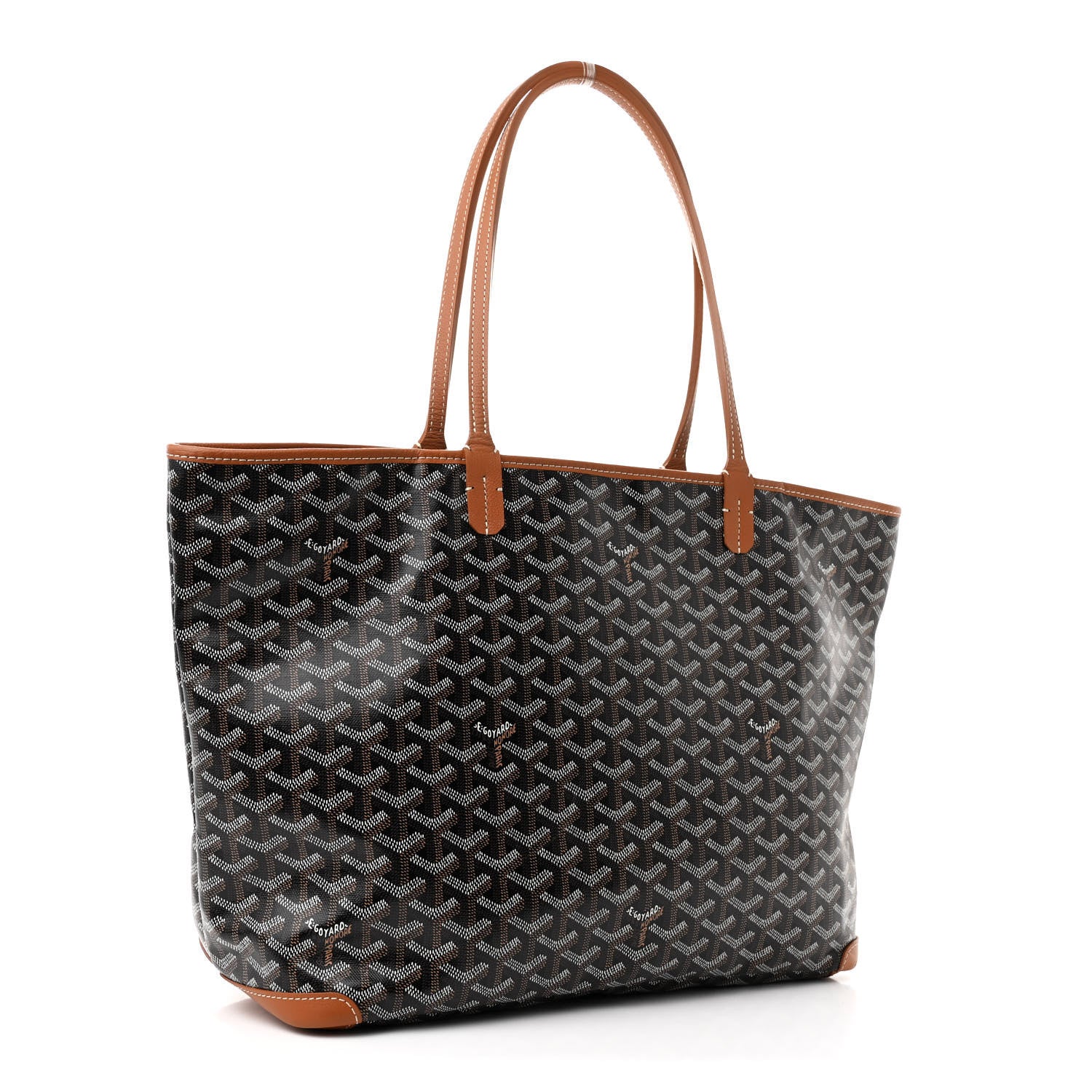 Goyard Goyardine Artois MM Black Gold 3 of 10