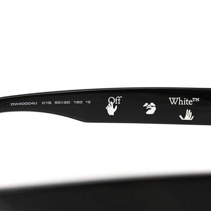 Off-White Acetate Arthur Square Sunglasses OW40004U Black 5 of 11