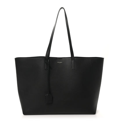 Saint Laurent Calfskin Large Shopping Tote Black 1 of 11