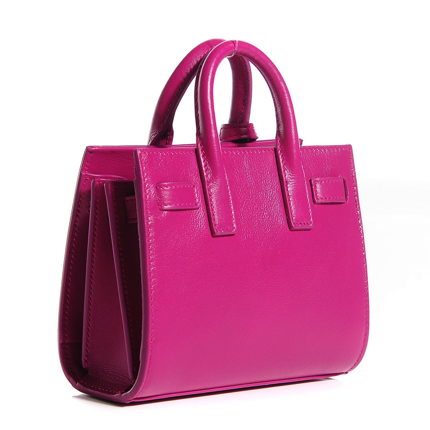 Calfskin Toy Sac De Jour Electric Pink