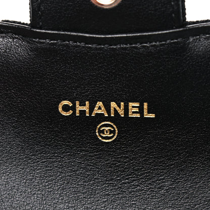 Chanel Jersey Quilted Belt Bag Black 5 of 10