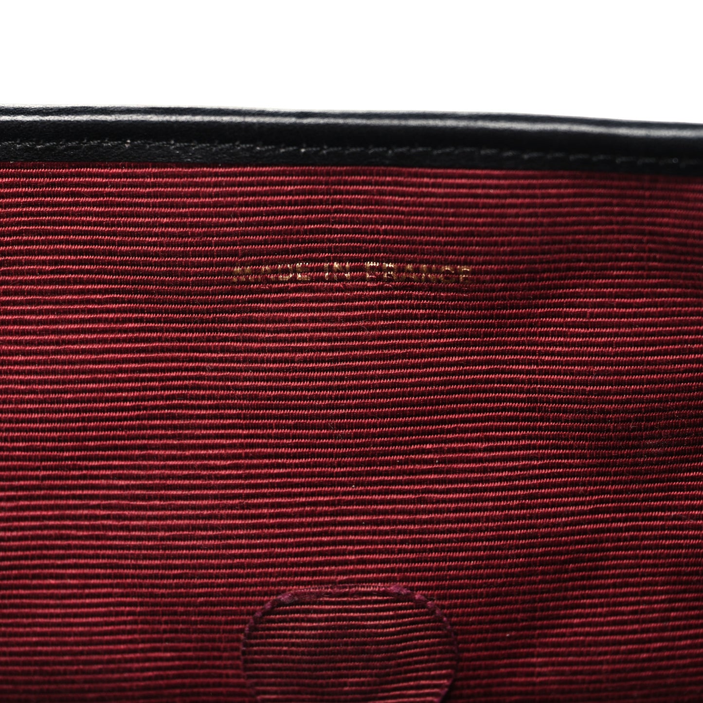 Jersey Quilted Mini Square Flap Black