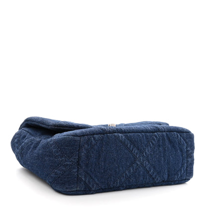 Chanel Denim Quilted Medium Chanel 19 Flap Blue 4 of 10