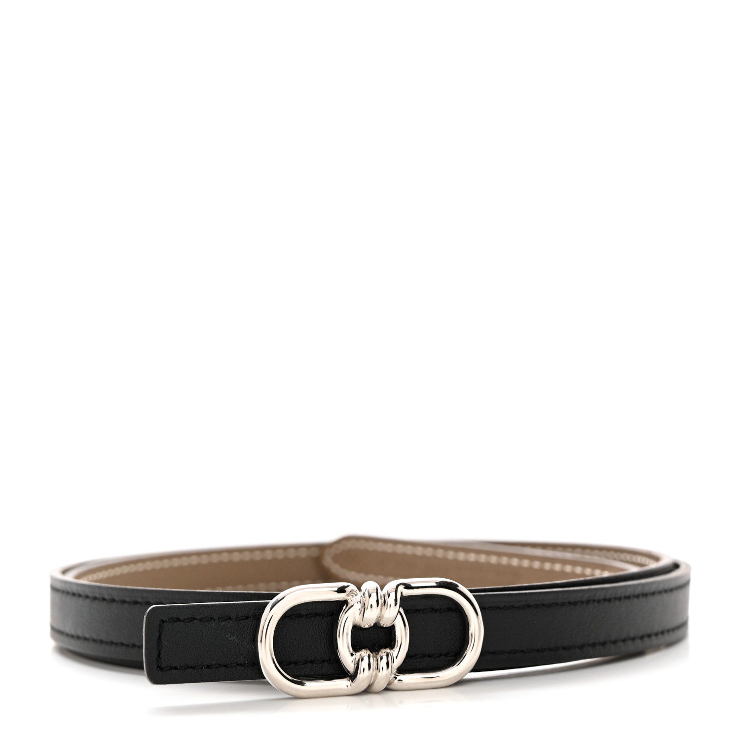 Hermes Swift Epsom 13mm Plaisance Belt 90 36 Black Etoupe 2 of 7