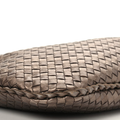 Bottega Veneta Metallic Nappa Intrecciato Medium Veneta Hobo Copper 7 of 8