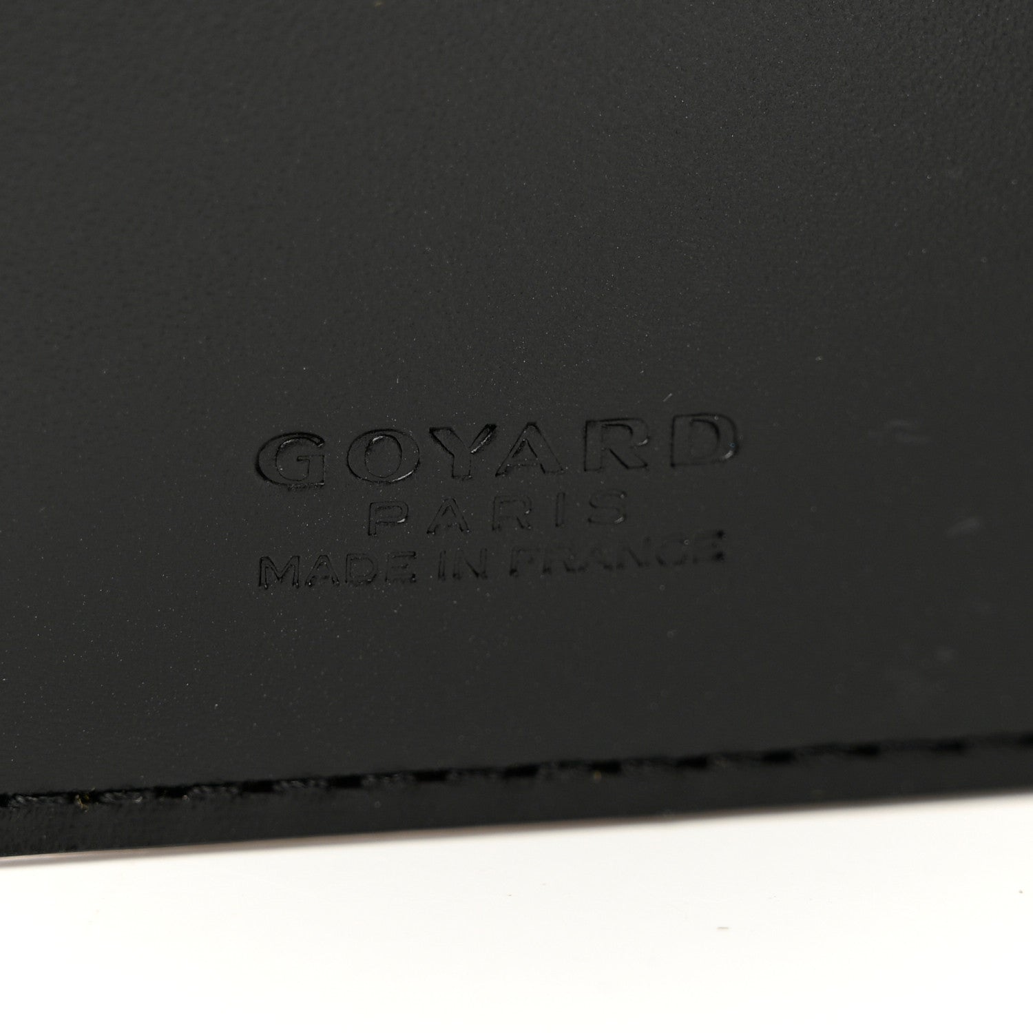Goyard Goyardine Passport Wallet Black 6 of 7