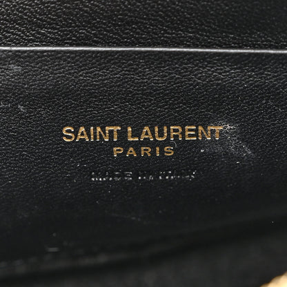 Saint Laurent Grain De Poudre Matelasse Monogram Mini Lou Camera Bag Crema Soft 6 of 10