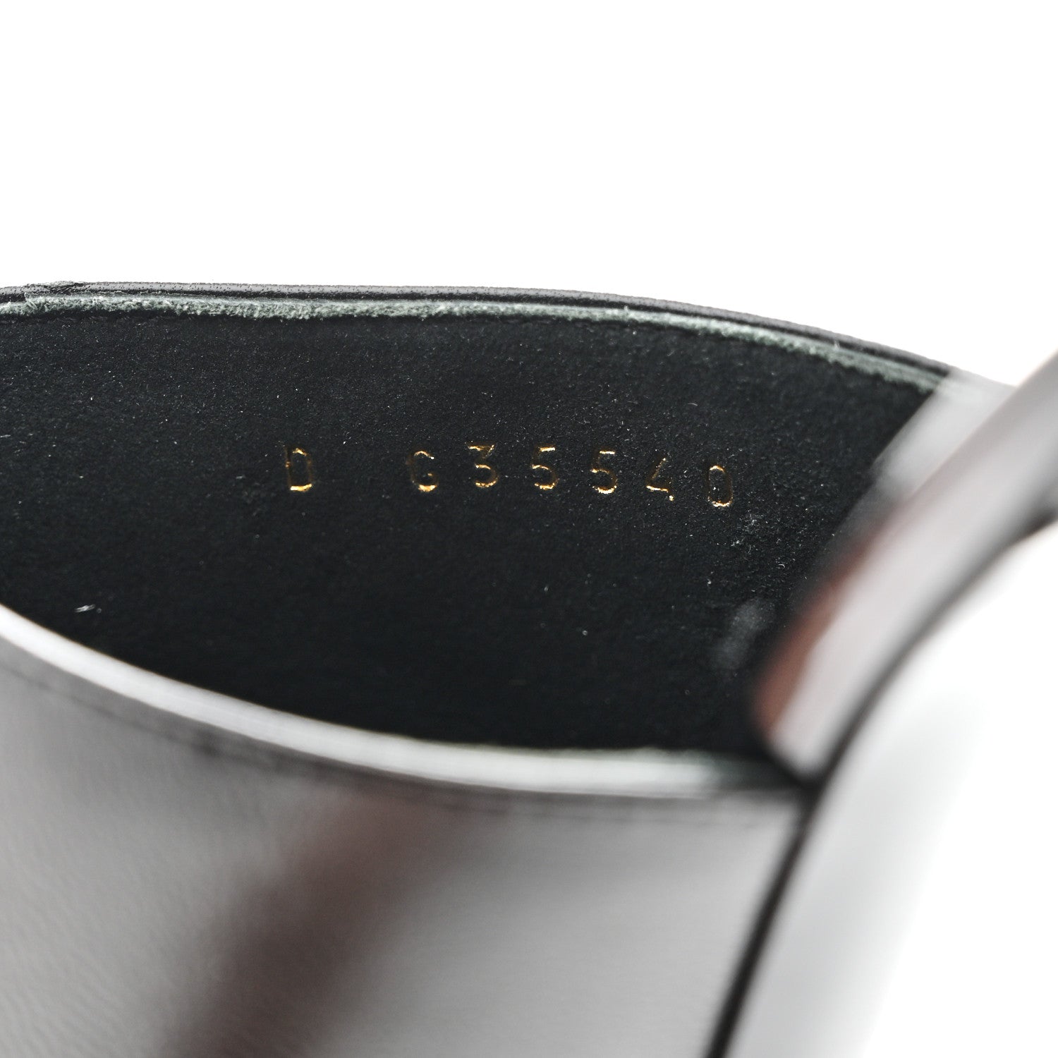 Chanel Lambskin Patent Cap Toe Pearl Mules 38.5 Black 8 of 8