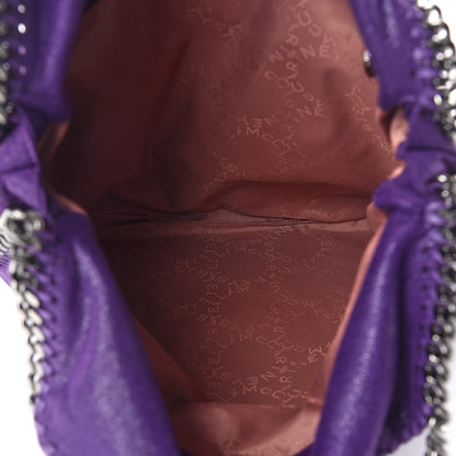 Stella McCartney Shaggy Deer Small Falabella Tote Purple 5 of 10