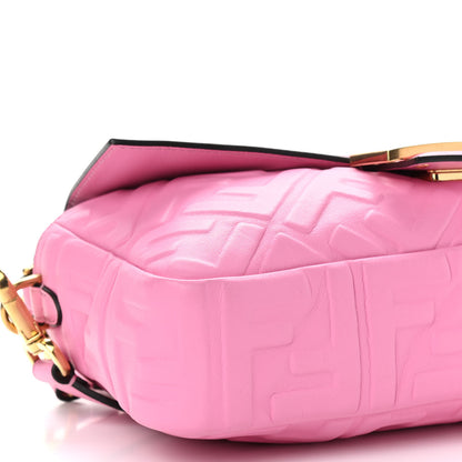 Fendi Nappa FF 1974 Embossed Baguette Lollypop 8 of 12