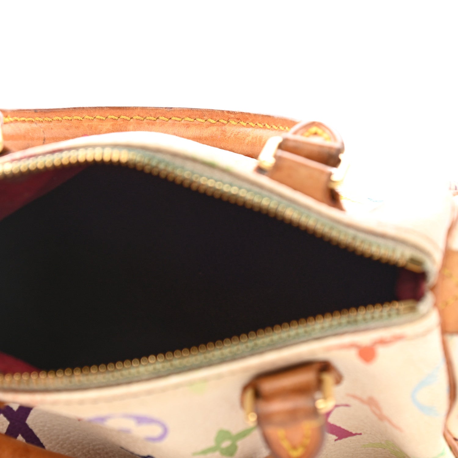 Louis Vuitton Monogram Multicolor Mini Sac HL Speedy White 5 of 14