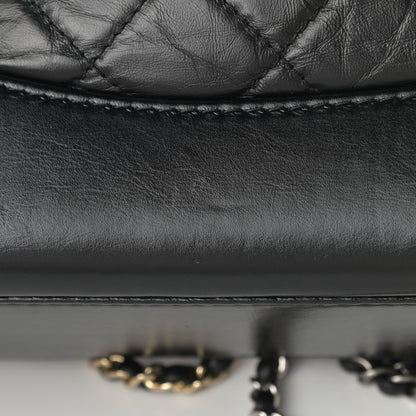 Chanel Aged Calfskin Quilted Small Gabrielle Backpack Black 11 of 11