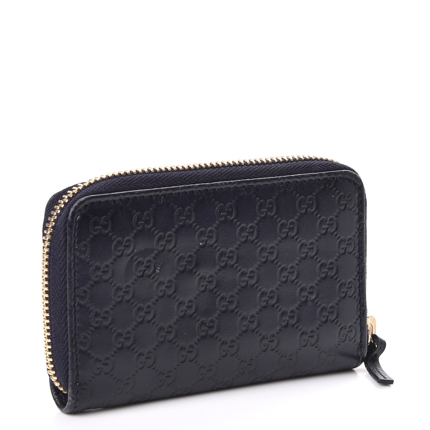 Gucci Microguccissima Zip Around Card Case Navy 3 of 8
