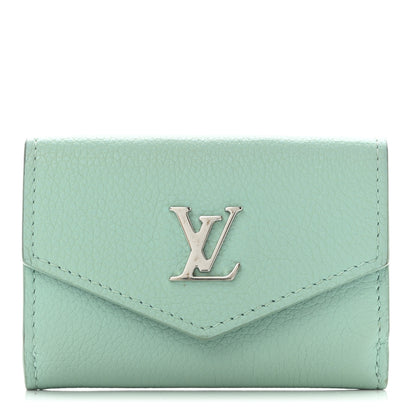 Louis Vuitton Calfskin Lockmini Wallet Menthe 1 of 9