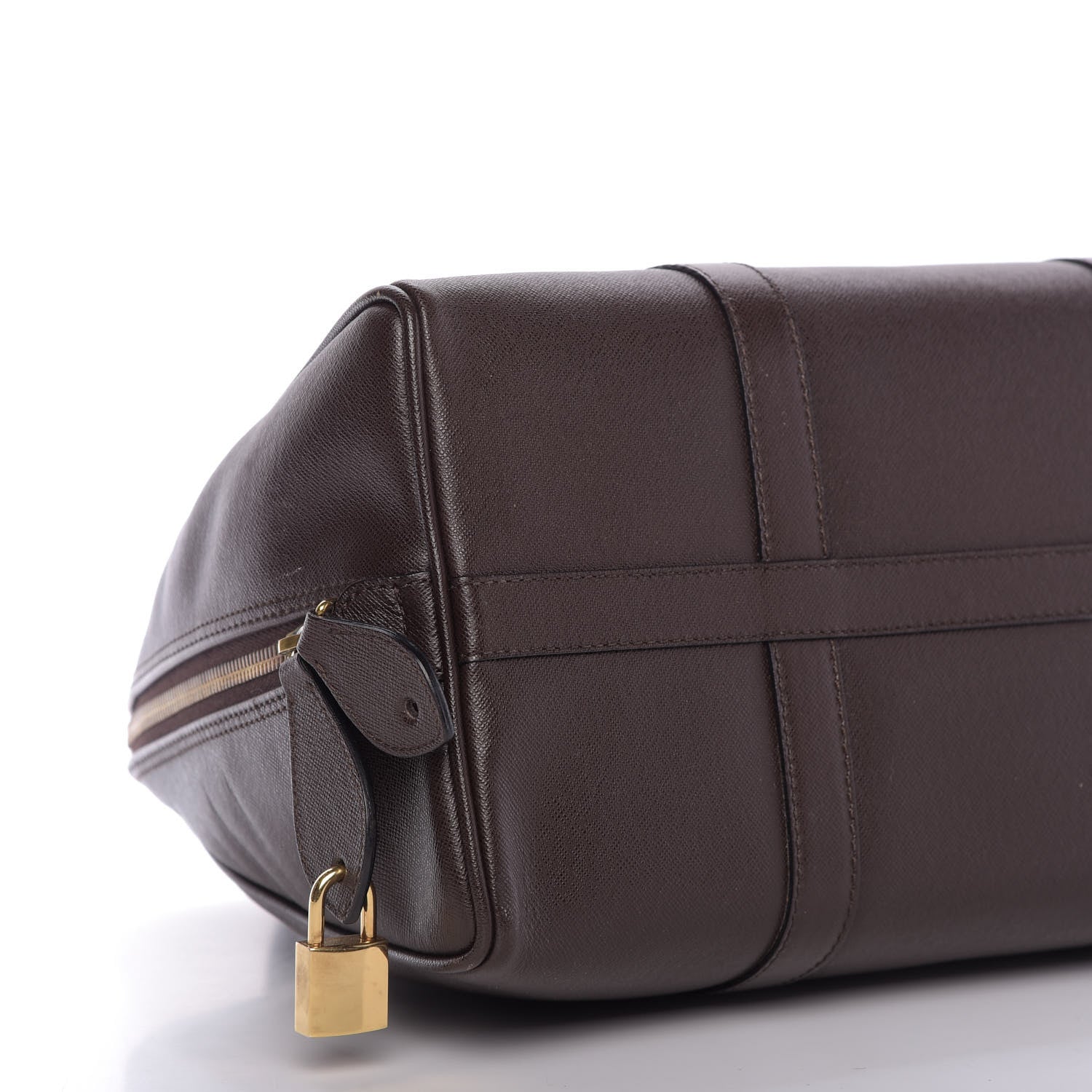 Christian Dior Calfskin Bowler Brown 6 of 9
