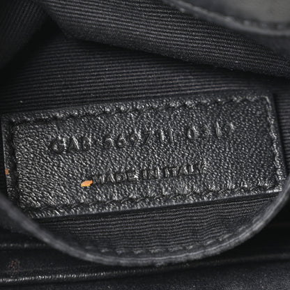 Saint Laurent Lambskin Monogram Jamie Belt Bag Black 6 of 9